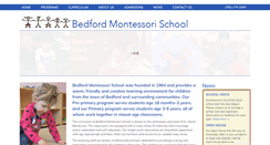 Desktop Screenshot of bedfordmontessori.org