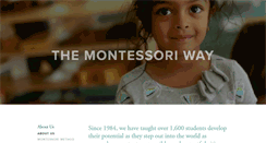 Desktop Screenshot of bedfordmontessori.com